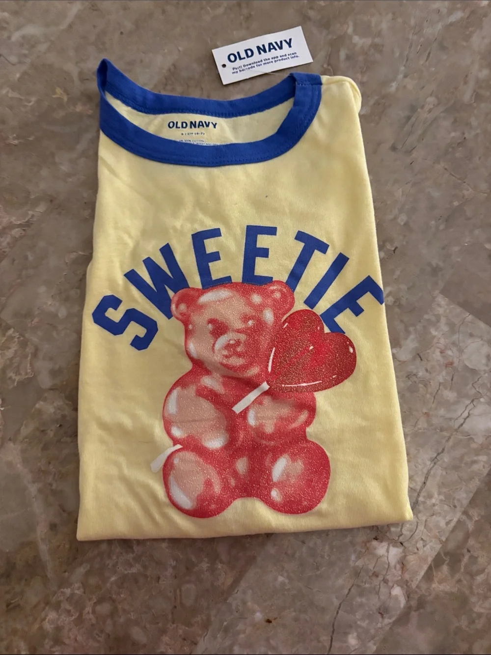 2 Old Navy Kids Tee w/ graphics size small (6-7)